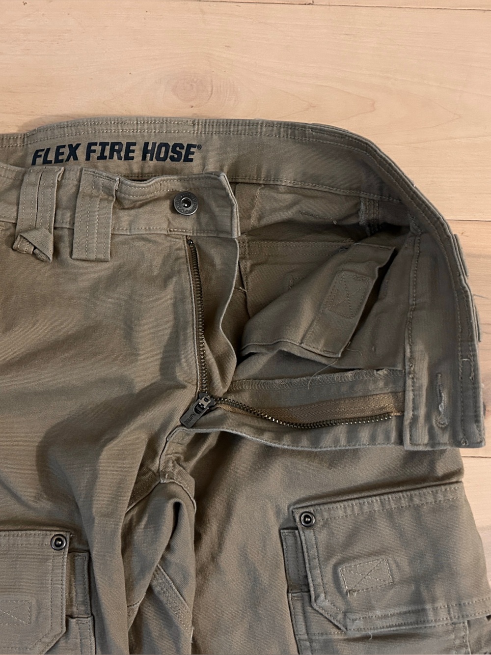 Duluth Trading Co Men's Flex Fire Hose Slim Fit Cargo Work Pant 28x30 - Picture 9 of 13